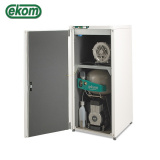 DUO 2V - компрессор с отсасывателем в двухразделенном шкафу