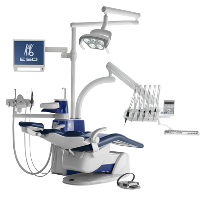 KaVo ESTETICA E50 Life Swing - стоматологическая установка с верхней подачей инструментов